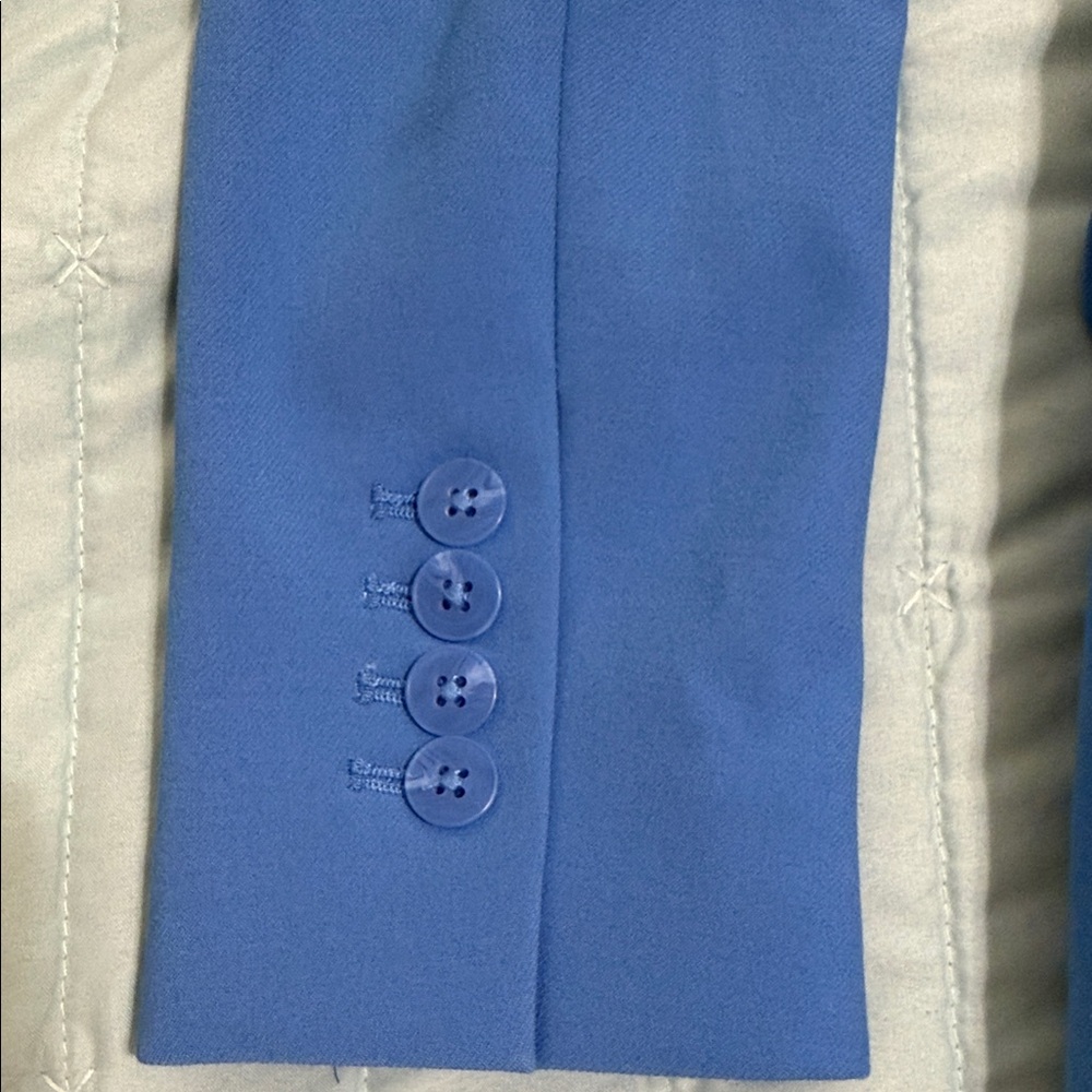 New With Tags! Express Women’s Tailored Blue Blazer Jacket. - Picture 3 of 5